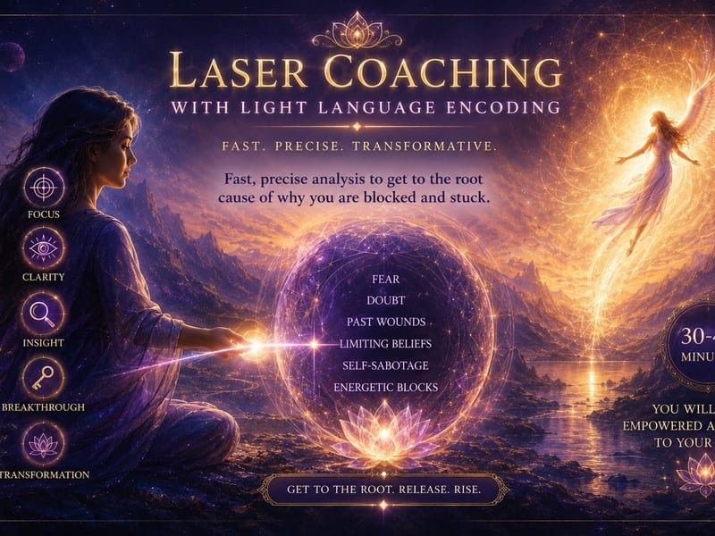 Laser Coaching with Light Language